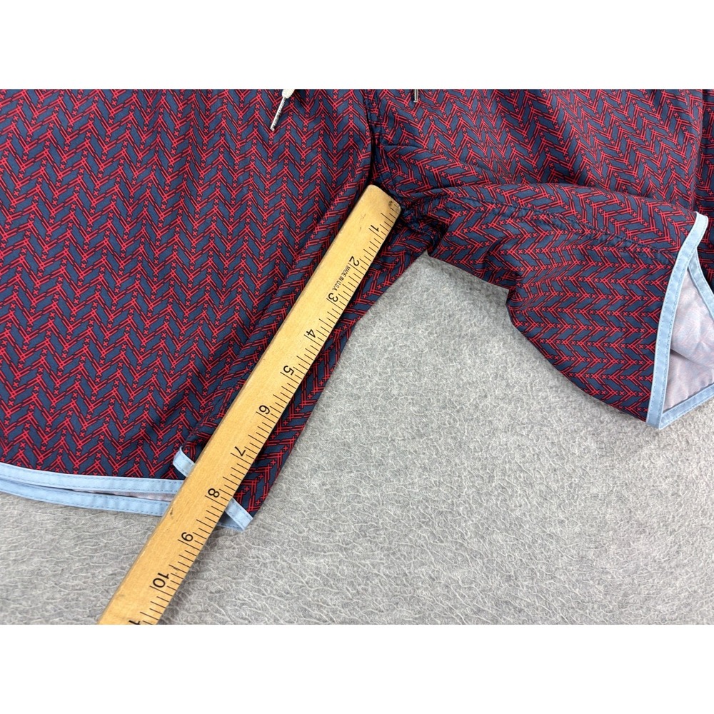 Fair Harbor Compression Lined ONE Shorts (Men's Large) Red/Blue - 8" - Picture 9 of 12